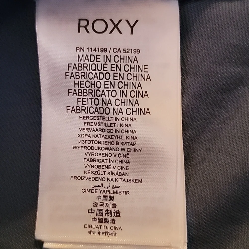 Roxy Women's Jacket Blue Size Small